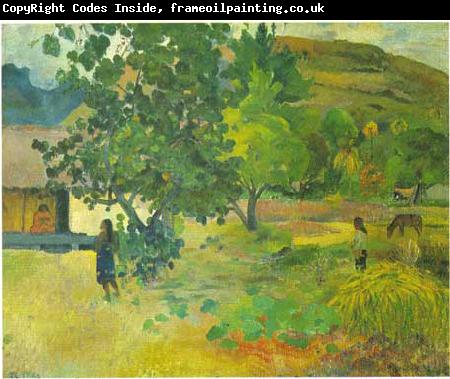 Paul Gauguin La maison